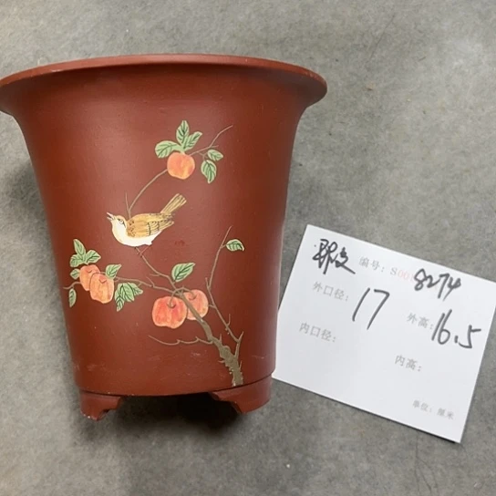 紫砂花盆紫砂艺术