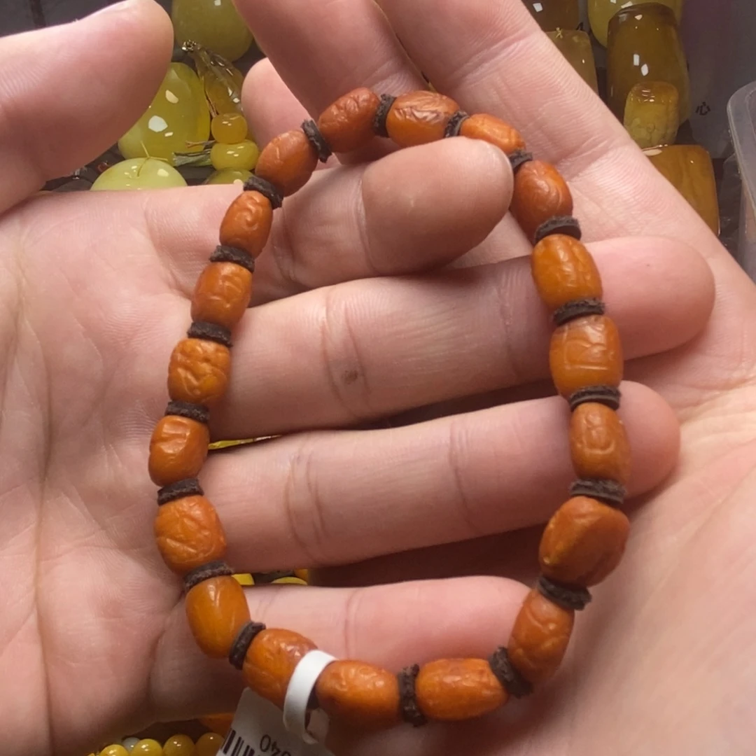 琥珀未镶嵌裸石蜜蜡