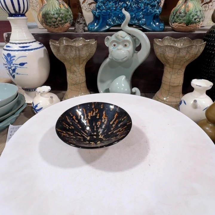 茶盏手工制作陶瓷摆件