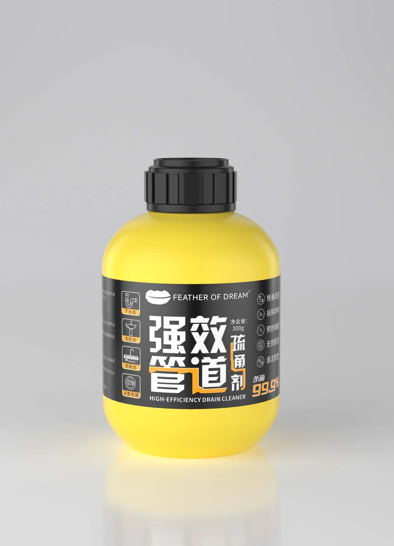 Feather Of Dream强效管道疏通剂溶解剂堵塞厕所厨房下水道专用