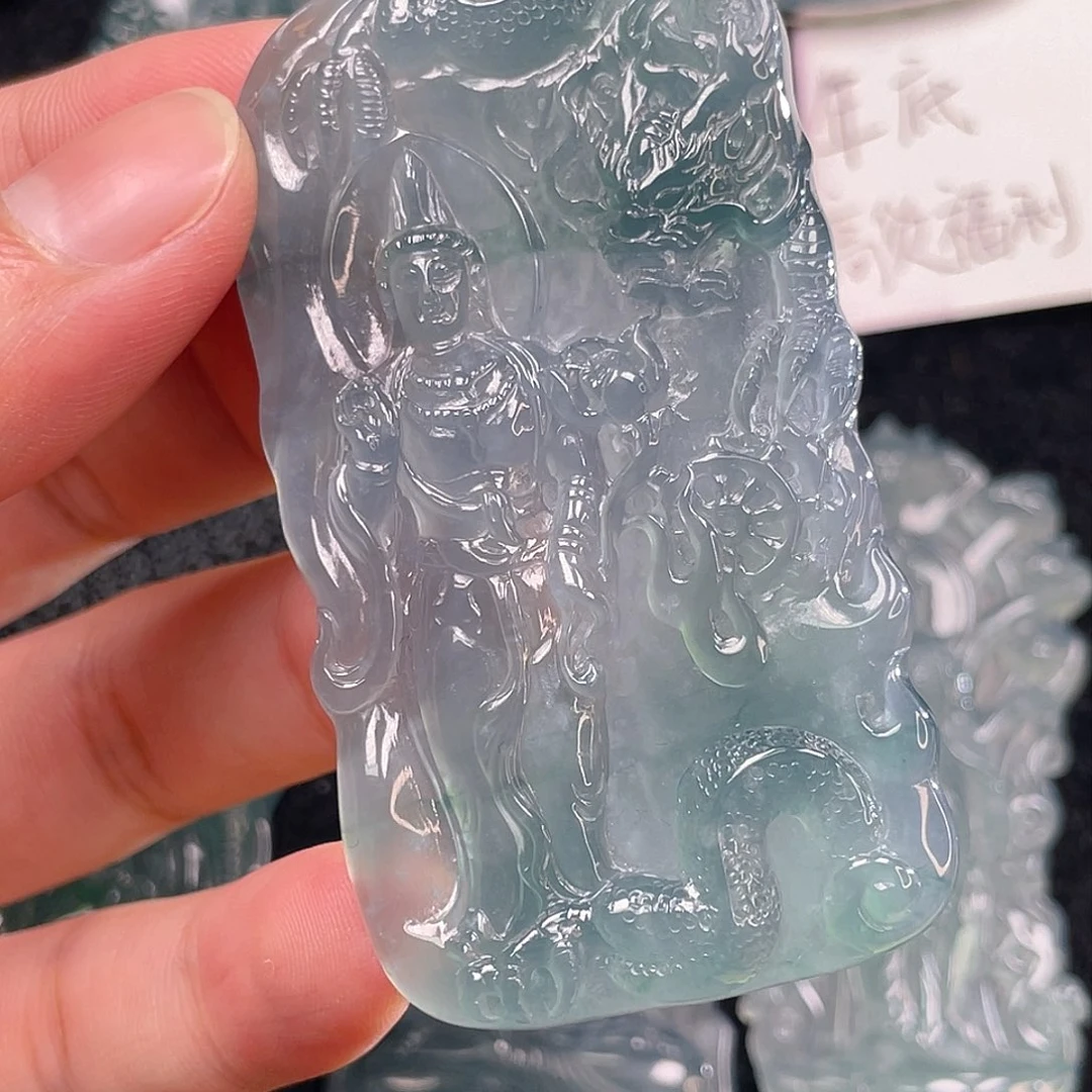 颈饰未镶嵌翡翠6，