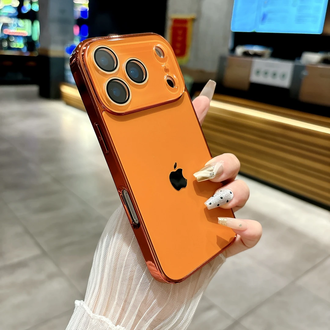 AG磨砂高级感适用苹果17ProMax手机壳iPhone16Pro自带镜头膜15/14