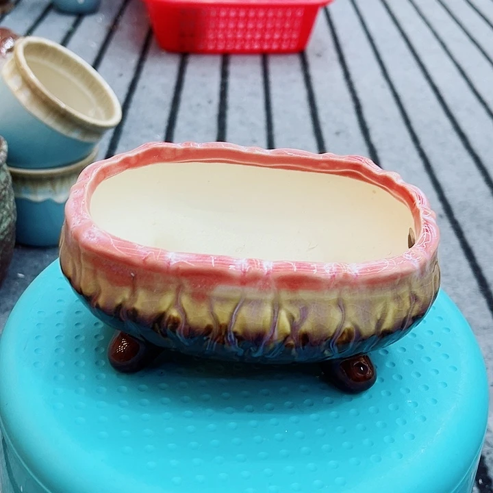 有孔.多肉陶瓷花盆！