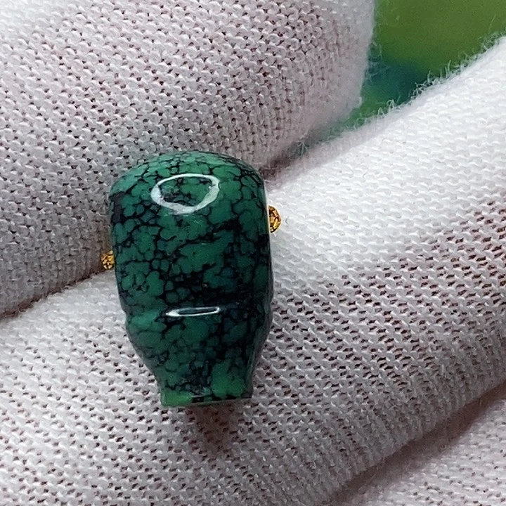 未镶嵌绿松石天然原矿 带武汉地大证书