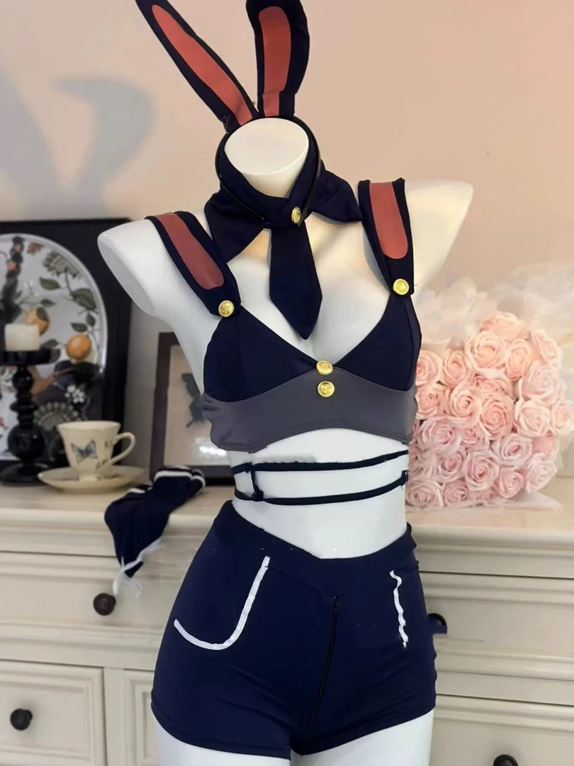 兔子警官睡裙甜辣时尚