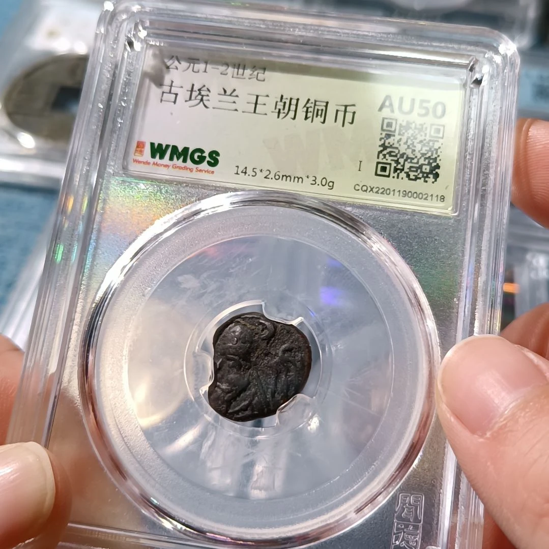 铜古埃兰铜币 打制铜币 外国古代