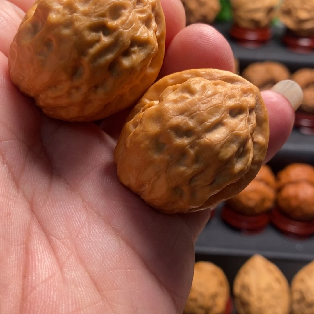 吊坠文玩核桃云鸡38尺