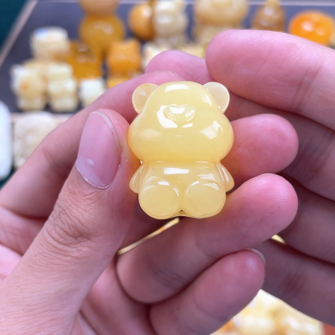 琥珀未镶嵌裸石蜜蜡