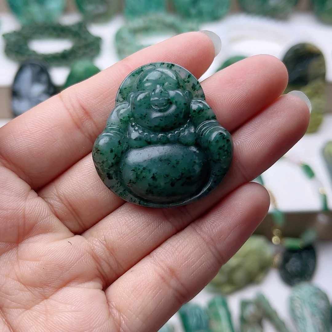 独山玉挂件未镶嵌芸*