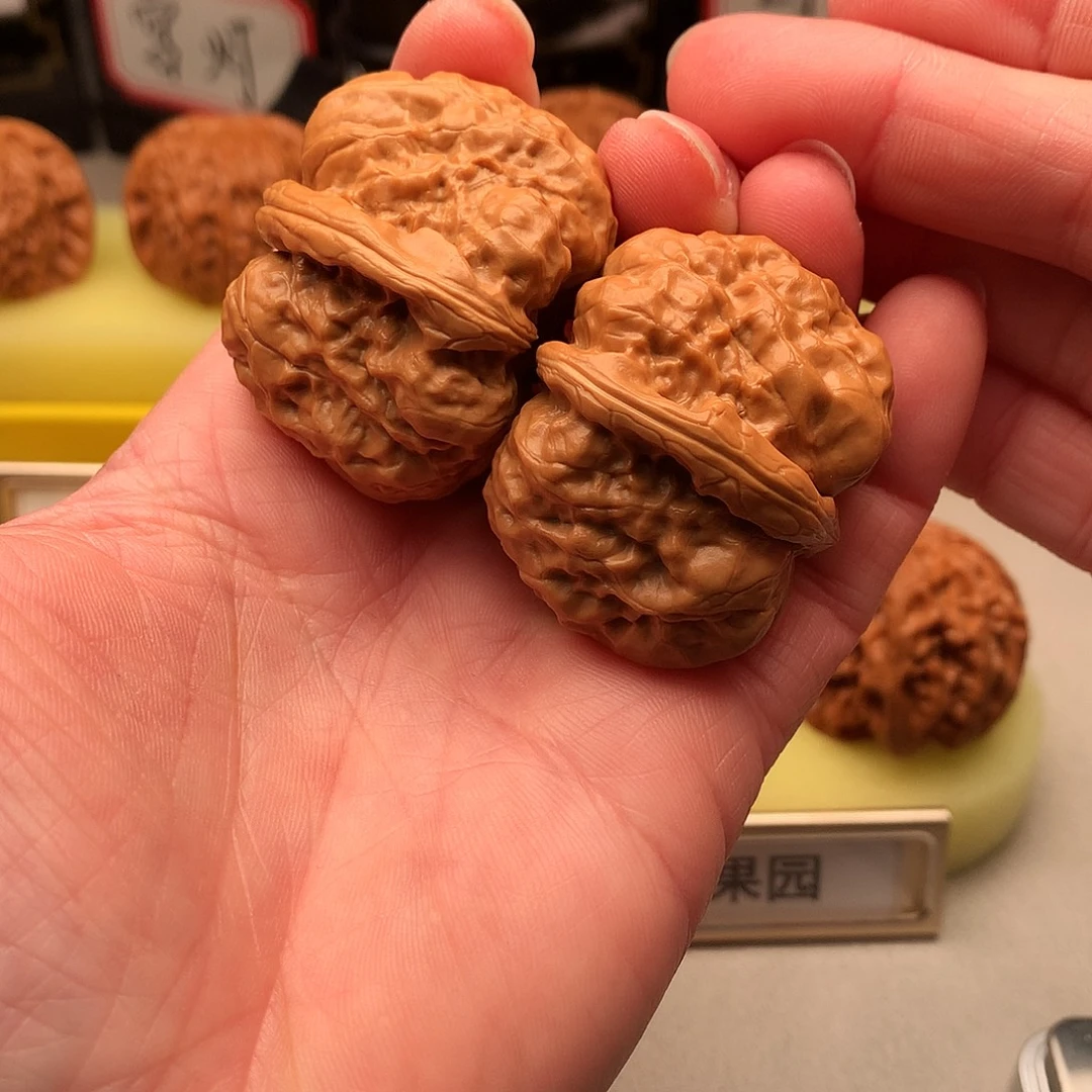 吊坠文玩核桃39尺肉蛤蟆头603号