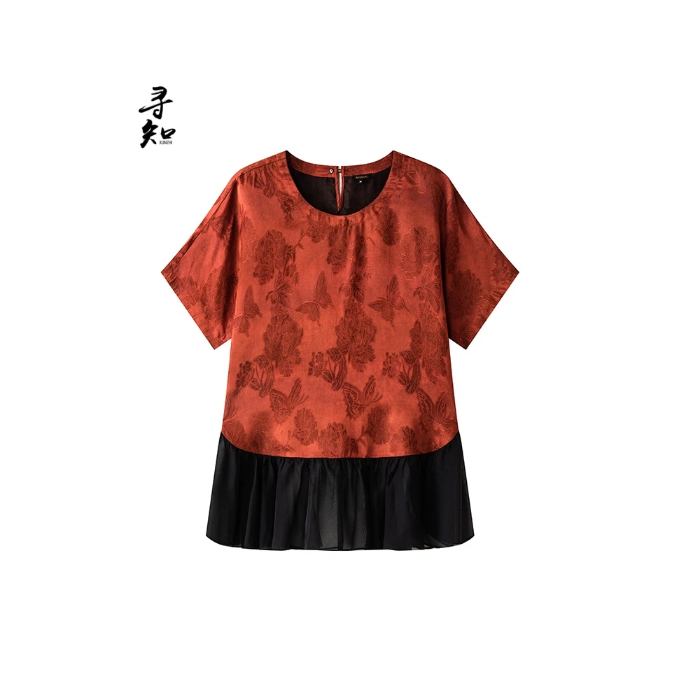 朱总原创设计XZS092F丝影叠翩上衣