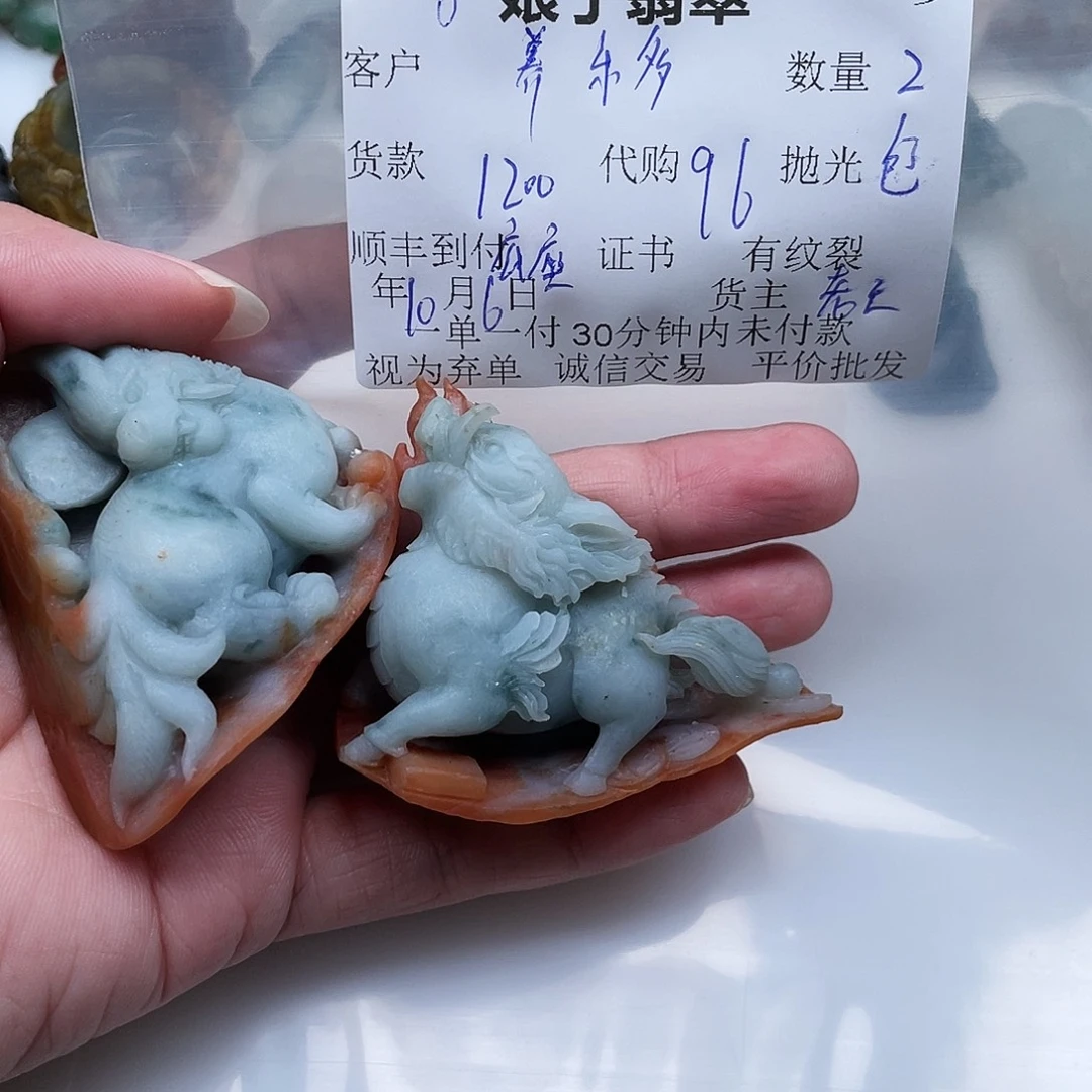 养***多翡翠未镶嵌颈饰翡翠