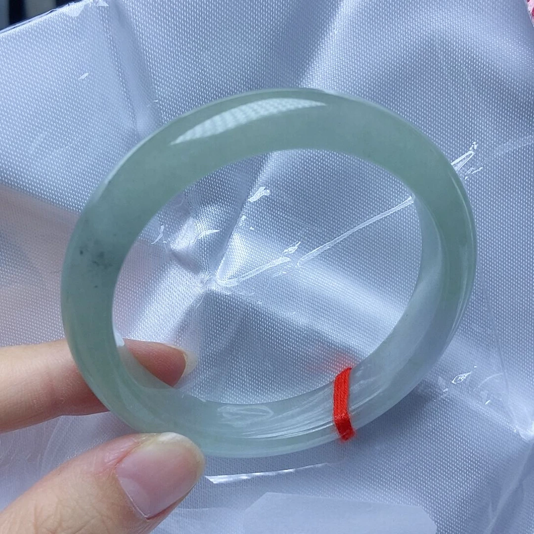 翡翠未镶嵌手镯56圈6