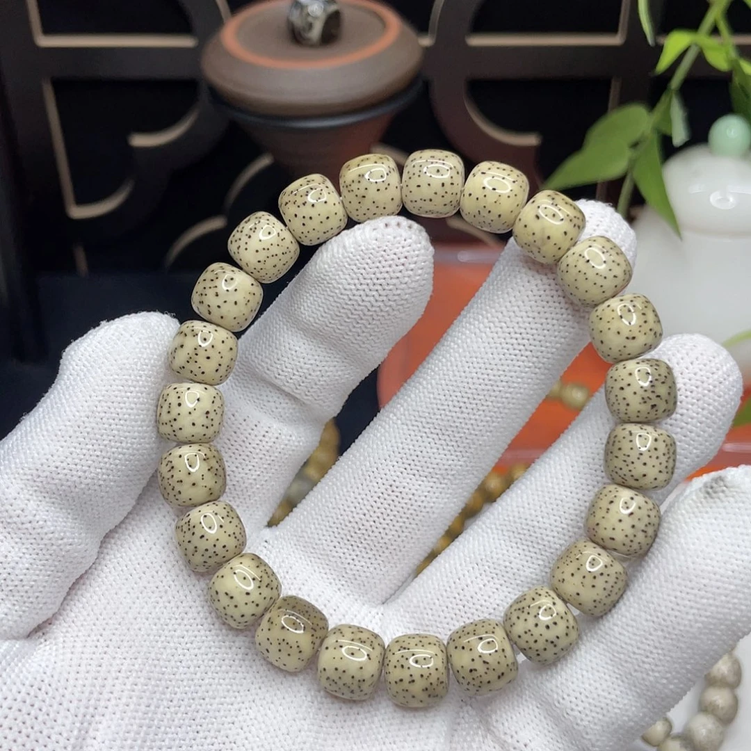 星月菩提吊坠04。10/9青花瓷眯眯留白满天星