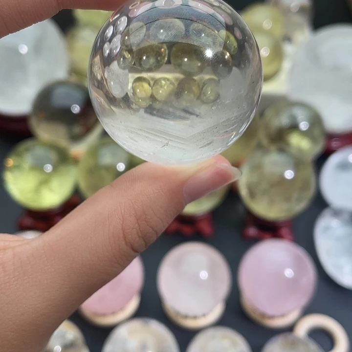 水晶未镶嵌珠宝半成品24