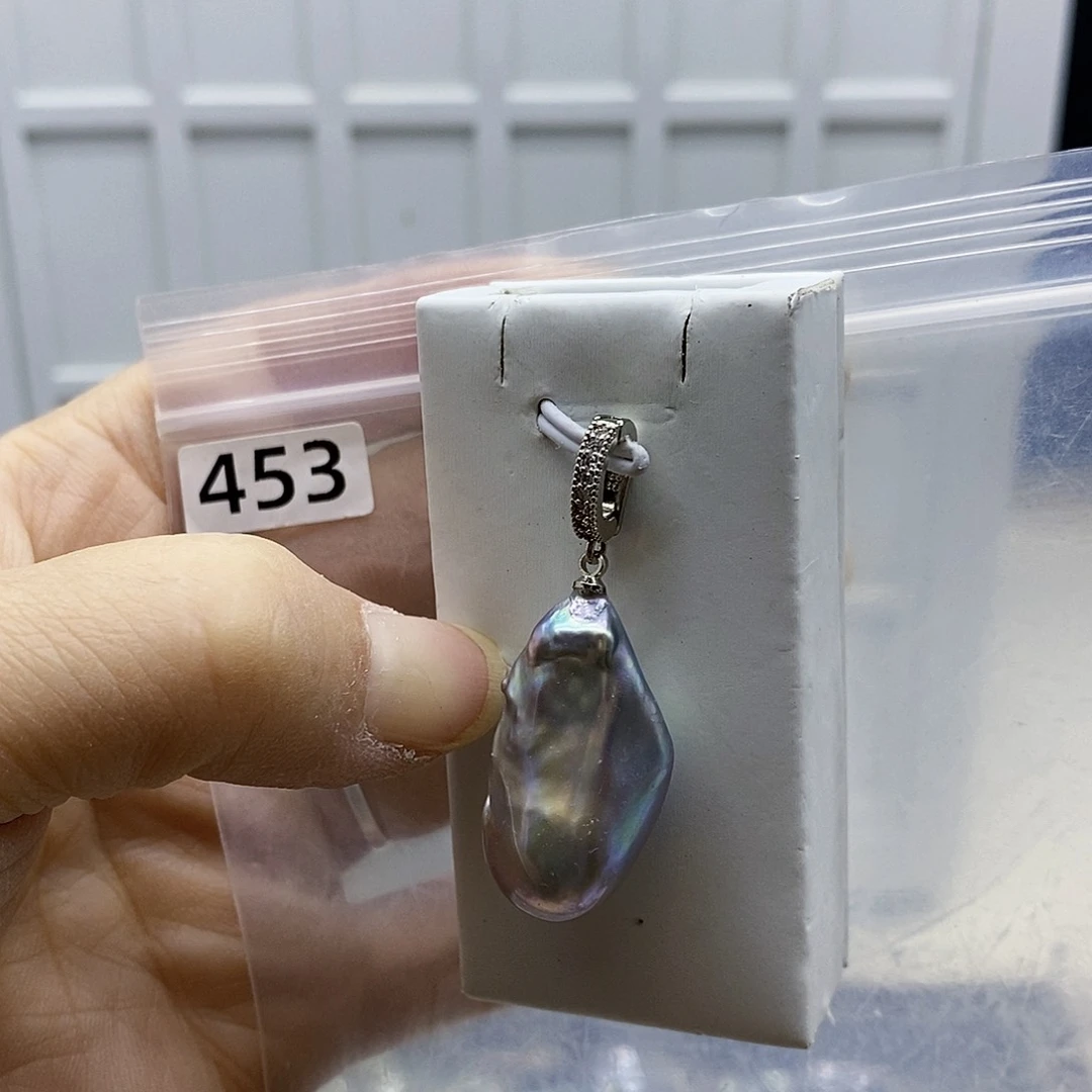 颈饰合金淡水珍珠