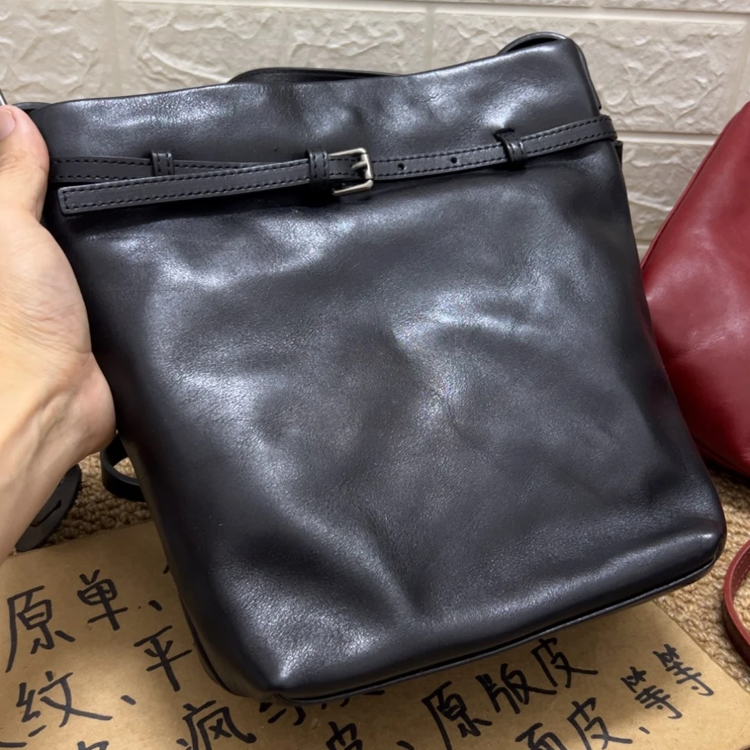 【闪购商品】头层牛皮黑色