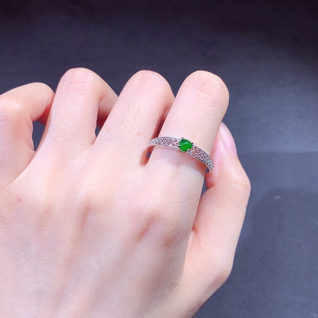 翡翠戒指未镶嵌翡翠