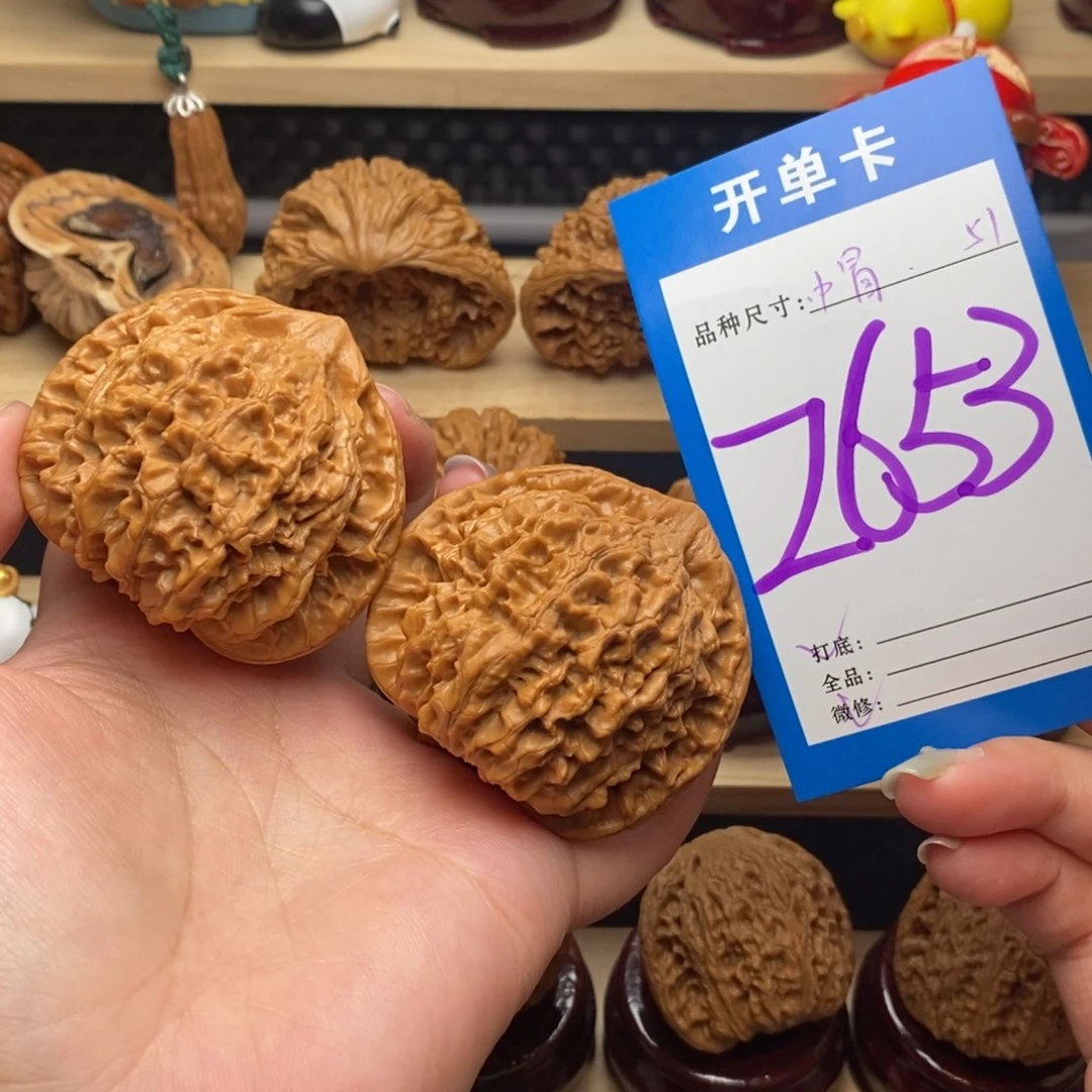 文玩核桃把件官帽51