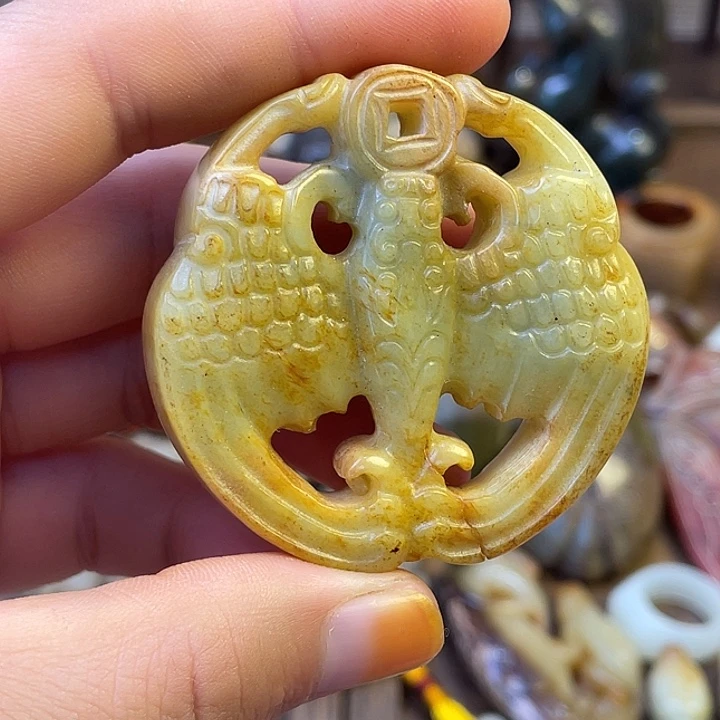 和田玉（糖玉）未镶嵌挂件