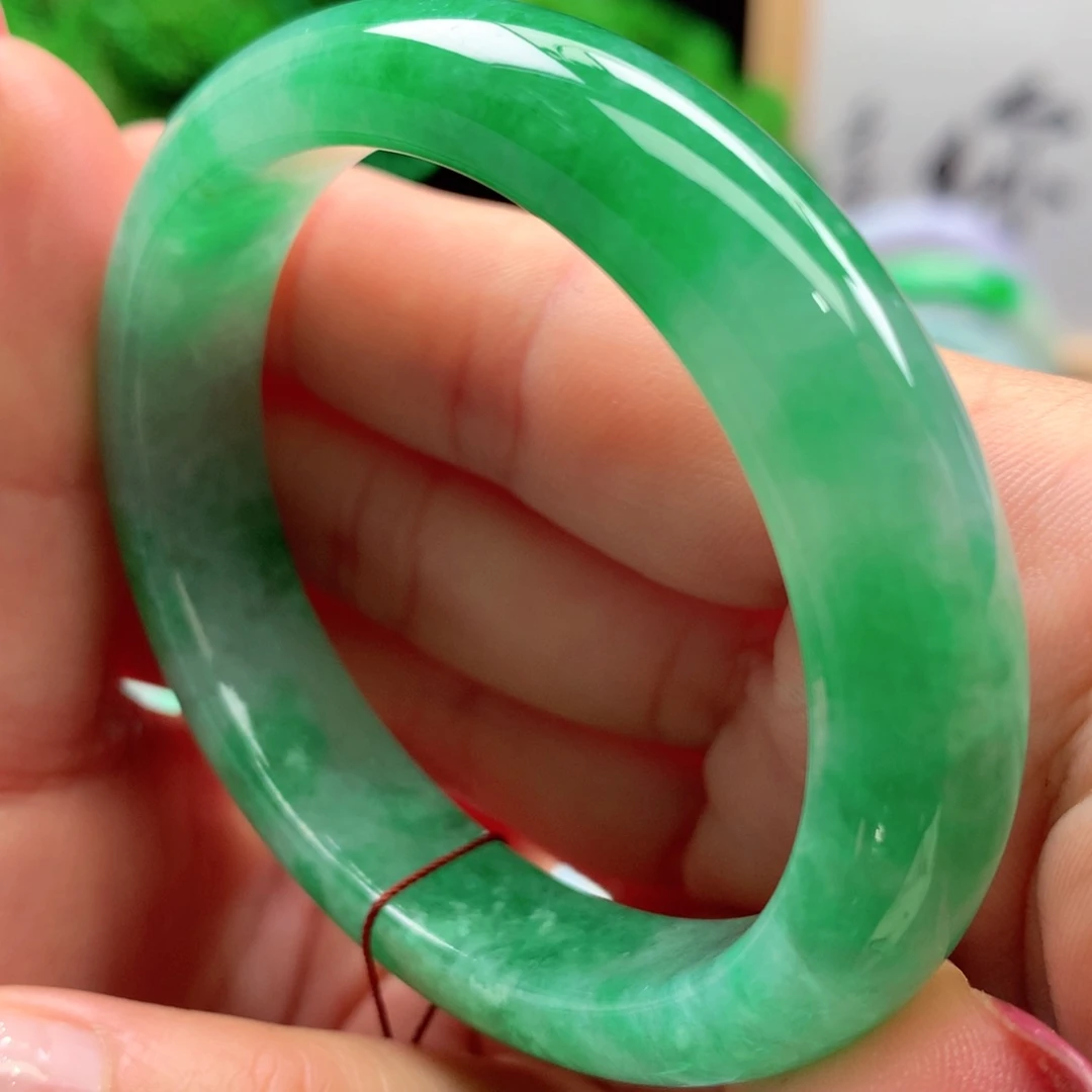 未镶嵌手镯翡翠缅甸53.5贵妃