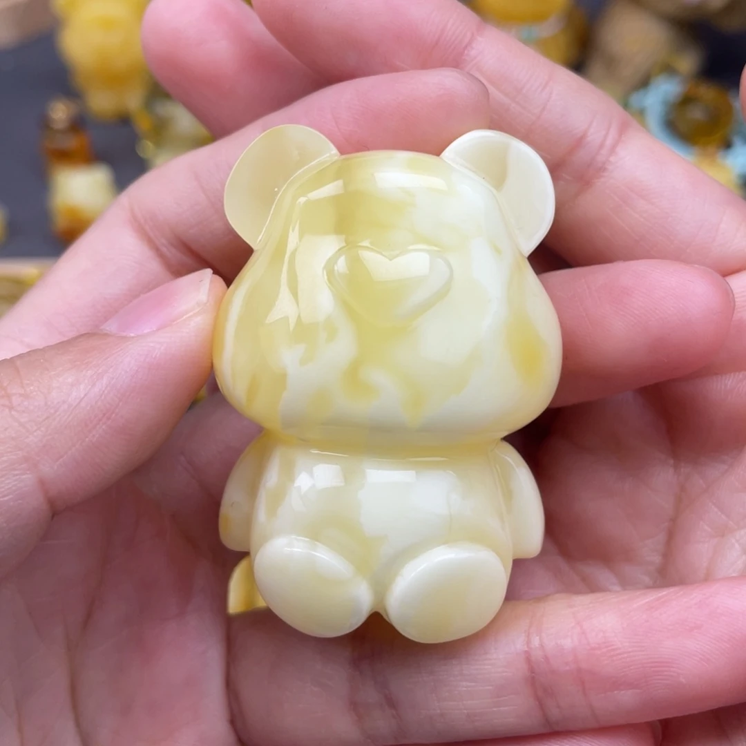 裸石琥珀未镶嵌蜜蜡