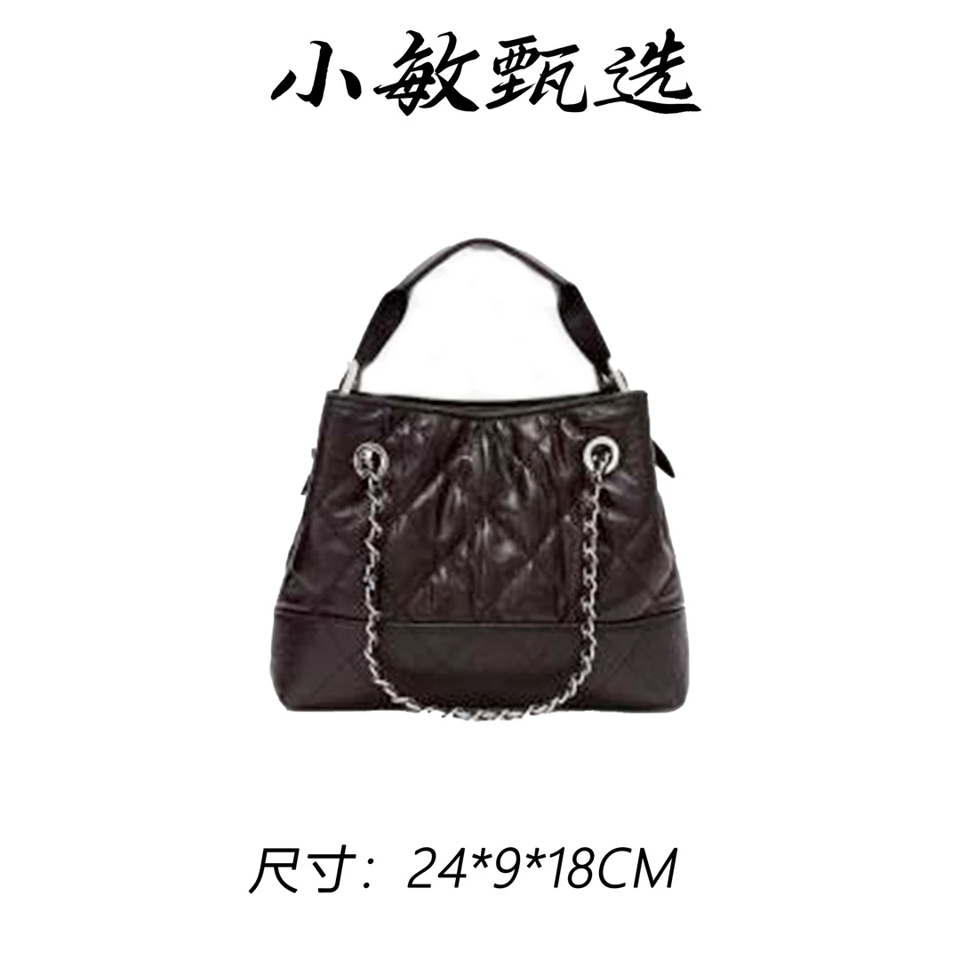 【小敏精选】渠道货ZT-D8039-泡芙咖春夏单时尚单肩女包