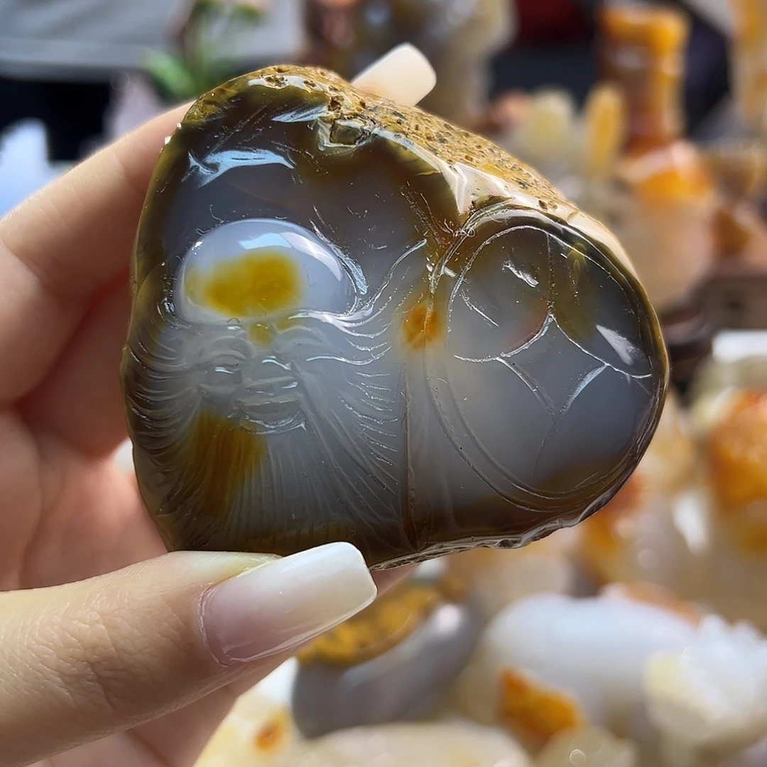 玛瑙/玉髓未镶嵌颈饰