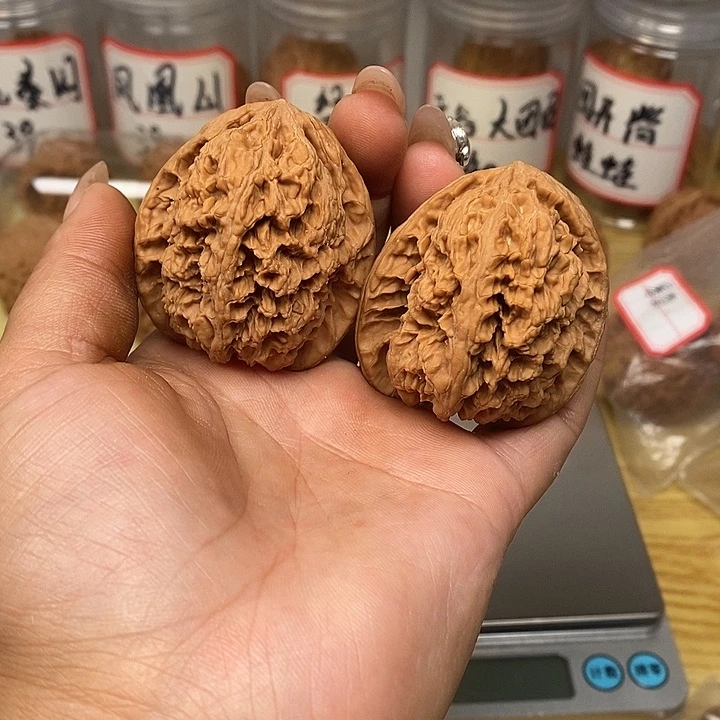 吊坠文玩核桃将军膀44