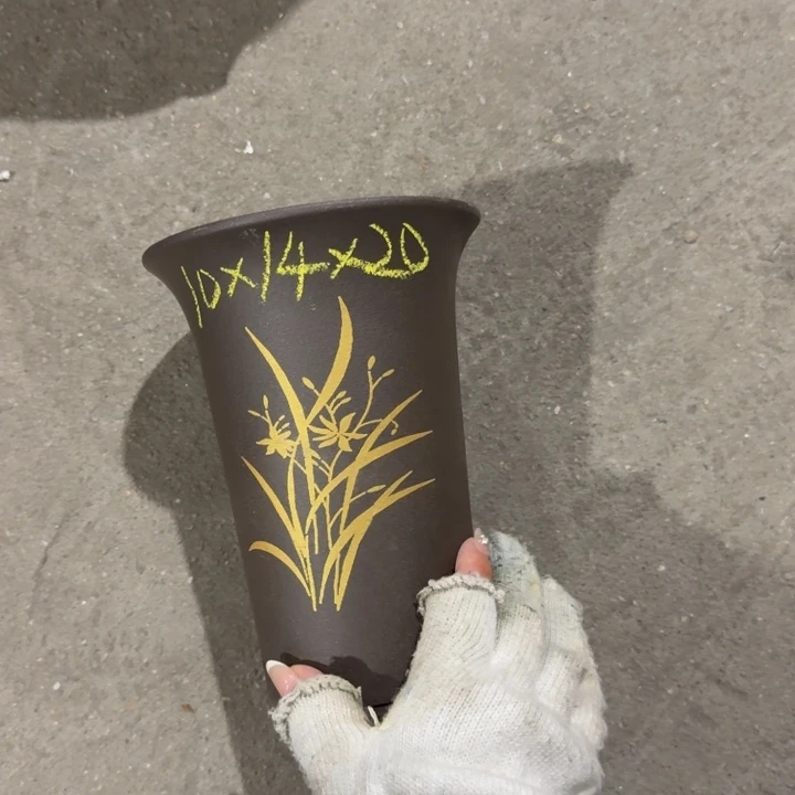 紫砂花盆20/14/10