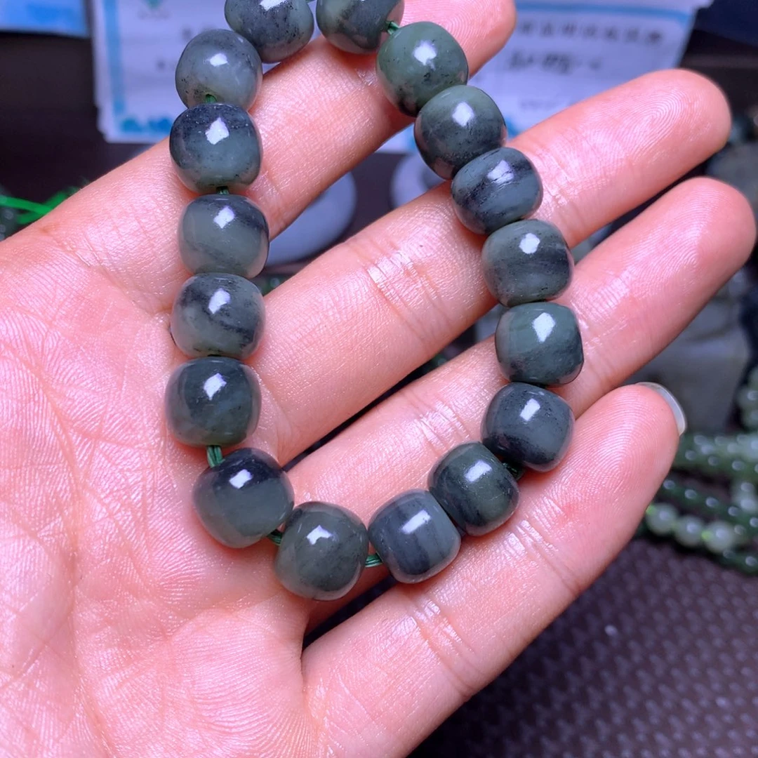 和田玉未镶嵌手串602