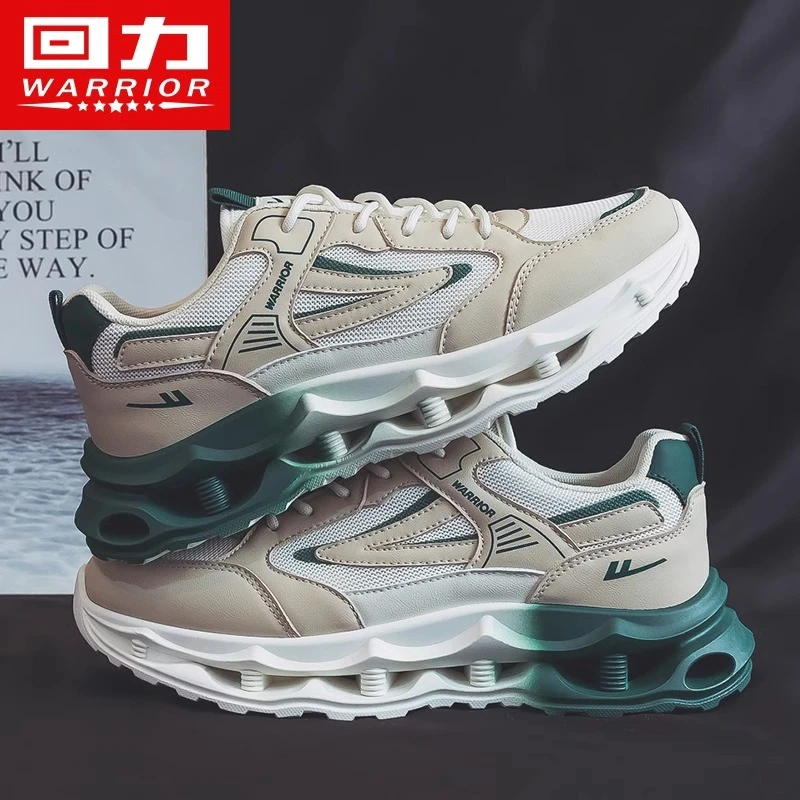 回力运动鞋男鞋2025春季新款轻便男士休闲鞋透气软底缓震跑步鞋子