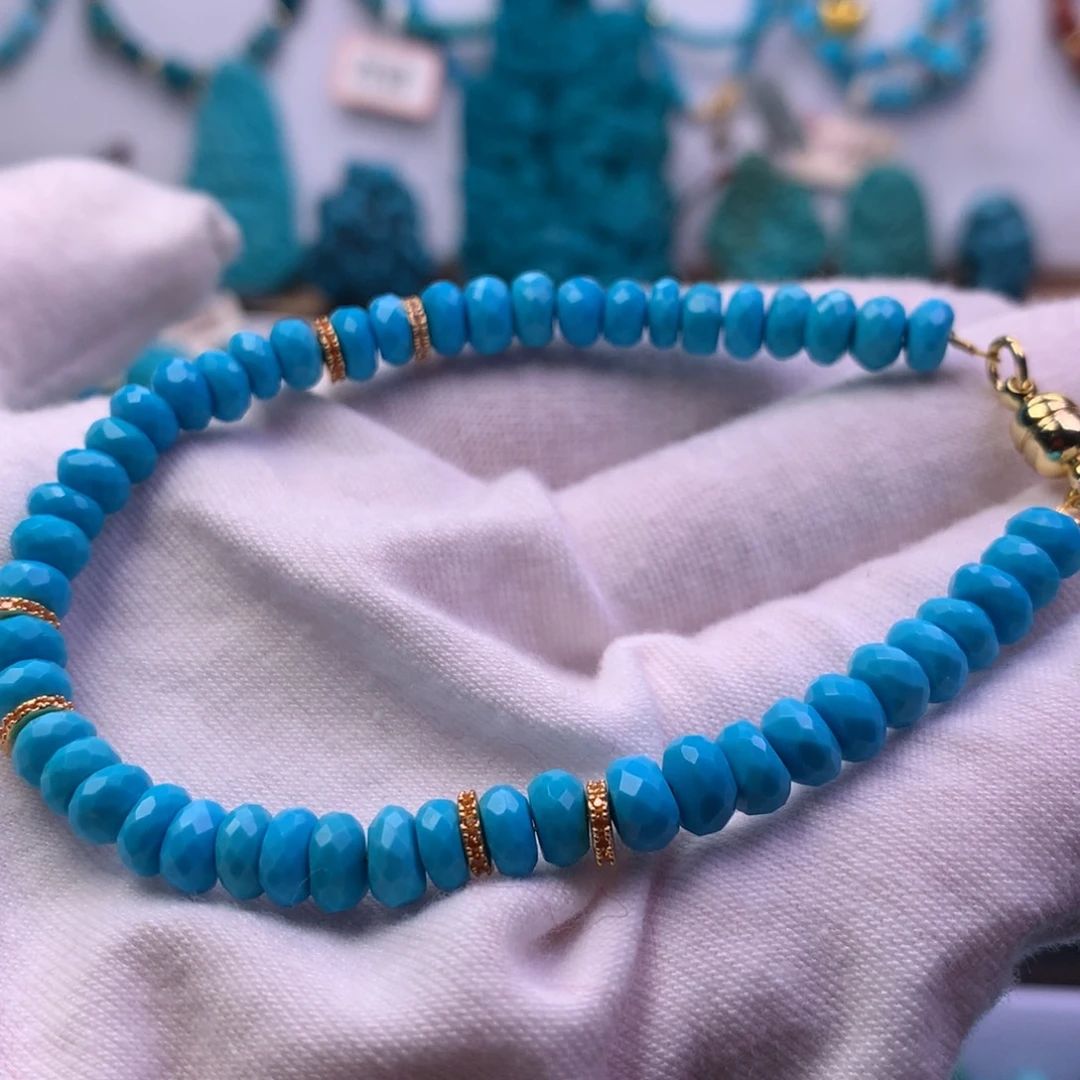 绿松石未镶嵌手串