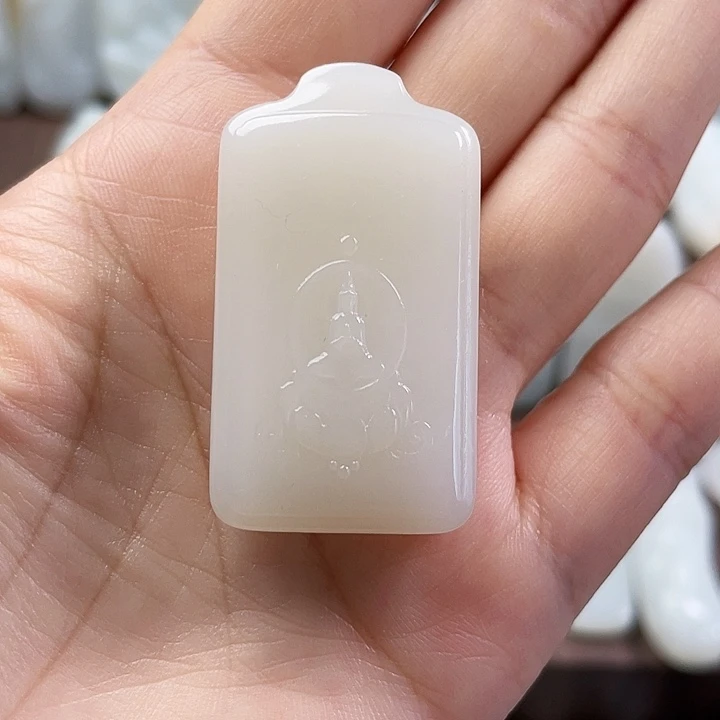 和田玉（白玉）未镶嵌颈饰