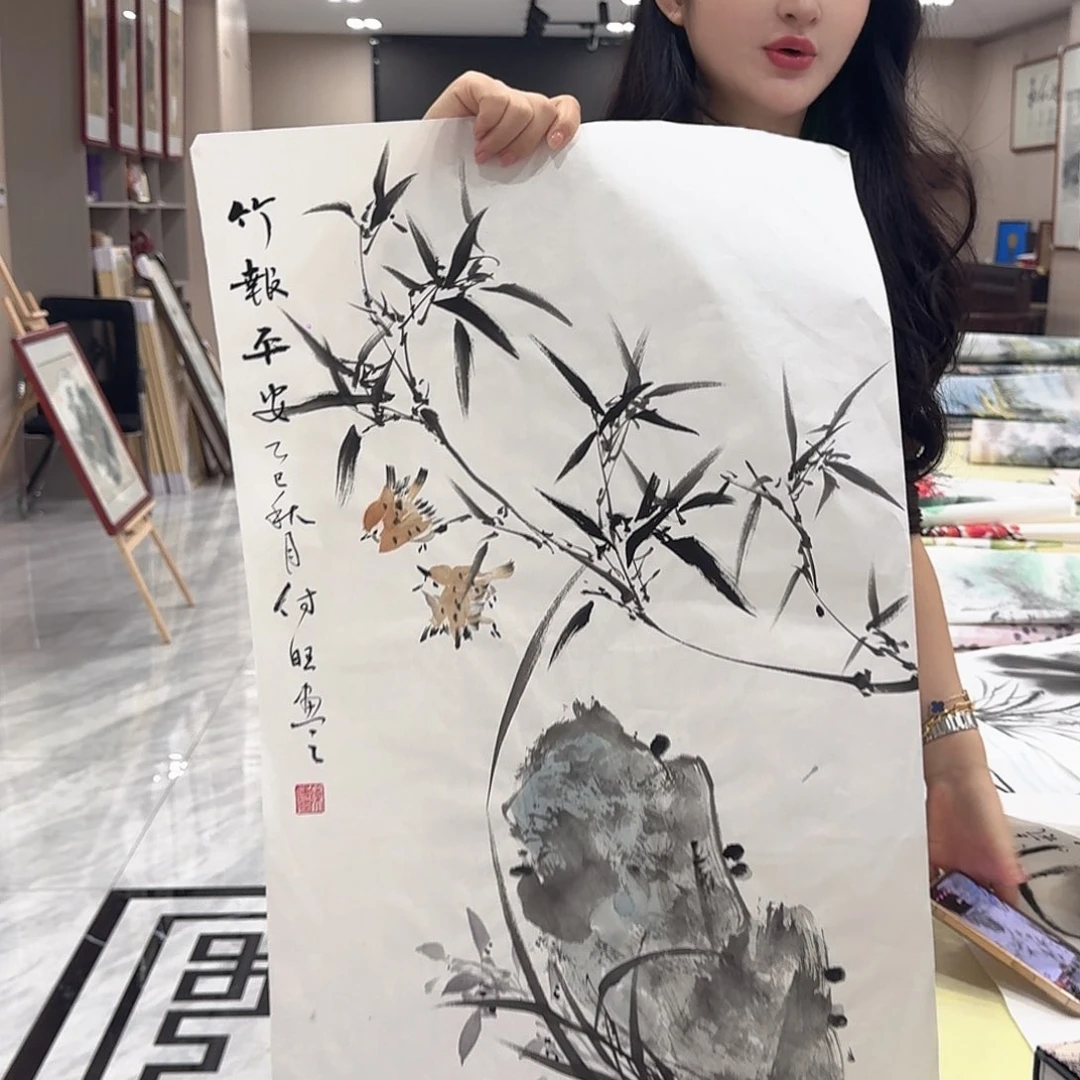 国画国画作品多次入选