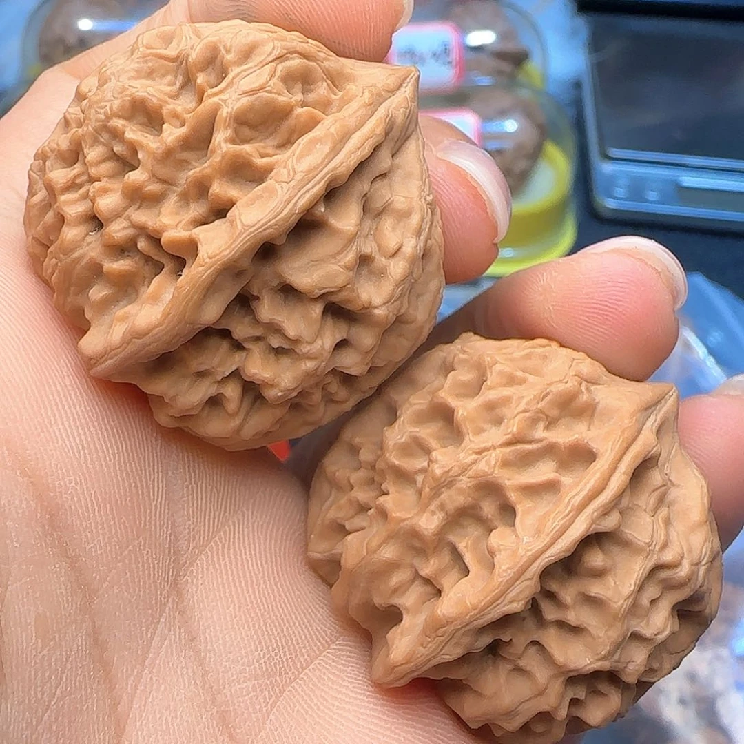 文玩核桃把件35➕全品太行龙纹