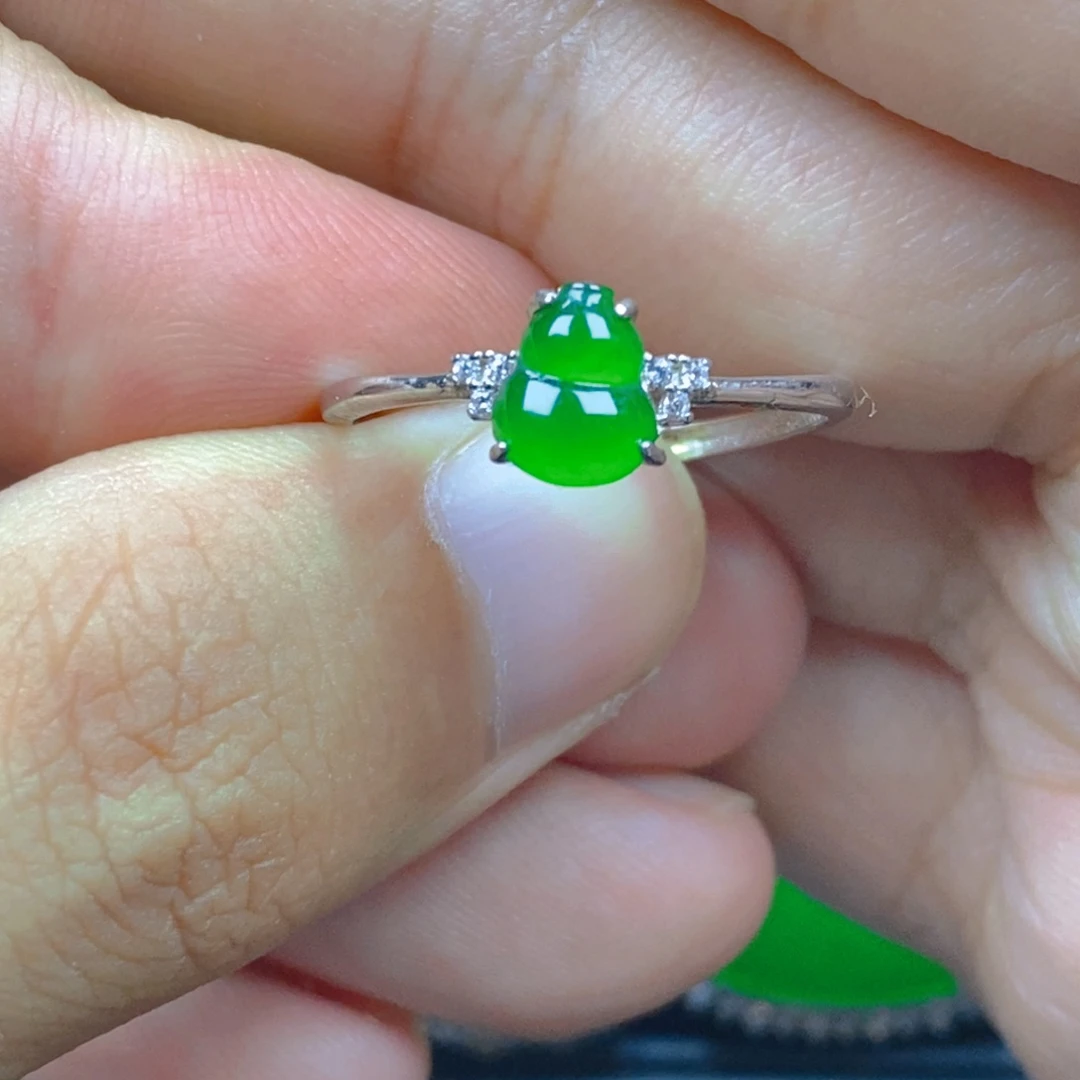 翡翠银S925镶嵌颈饰