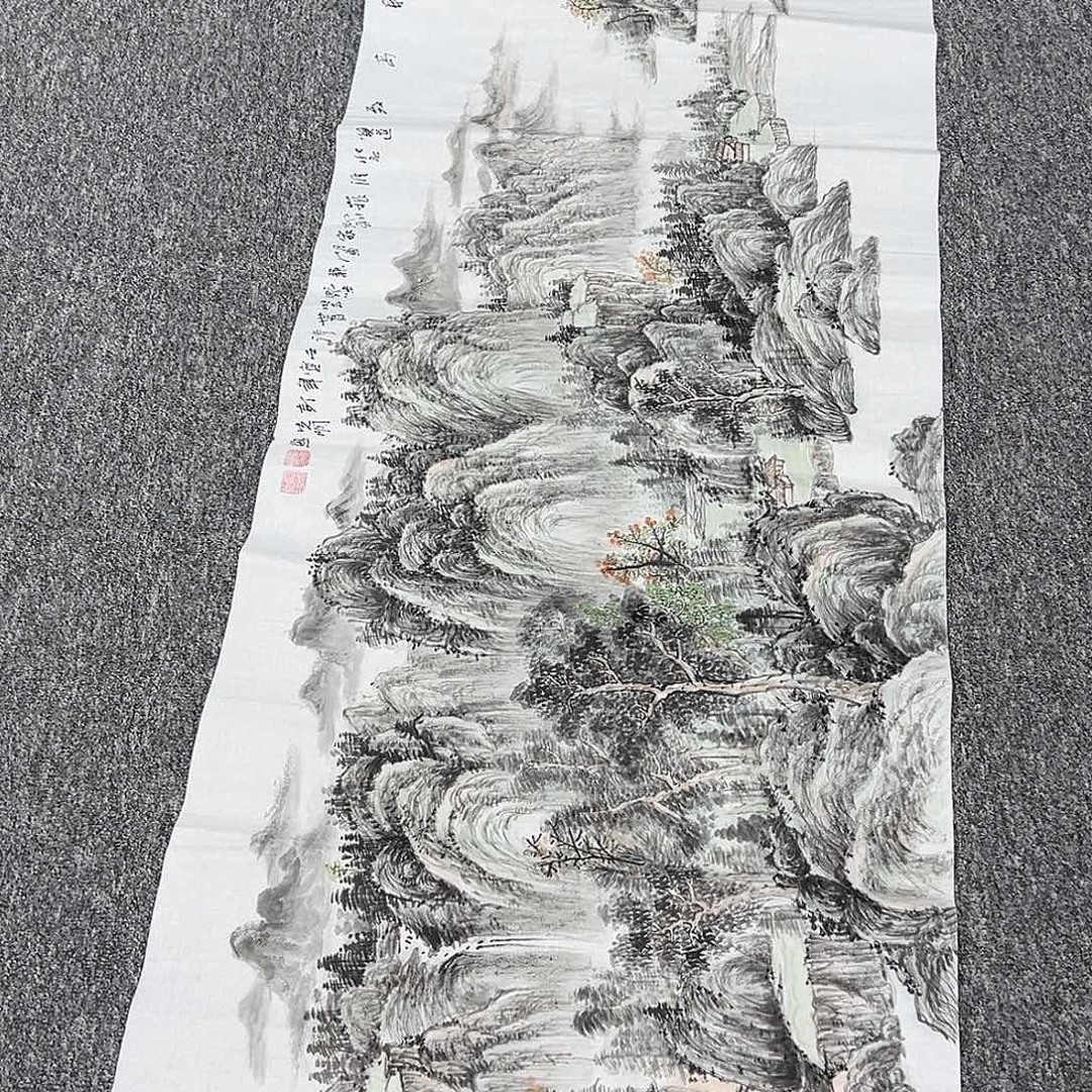 国画国画纯手绘作品