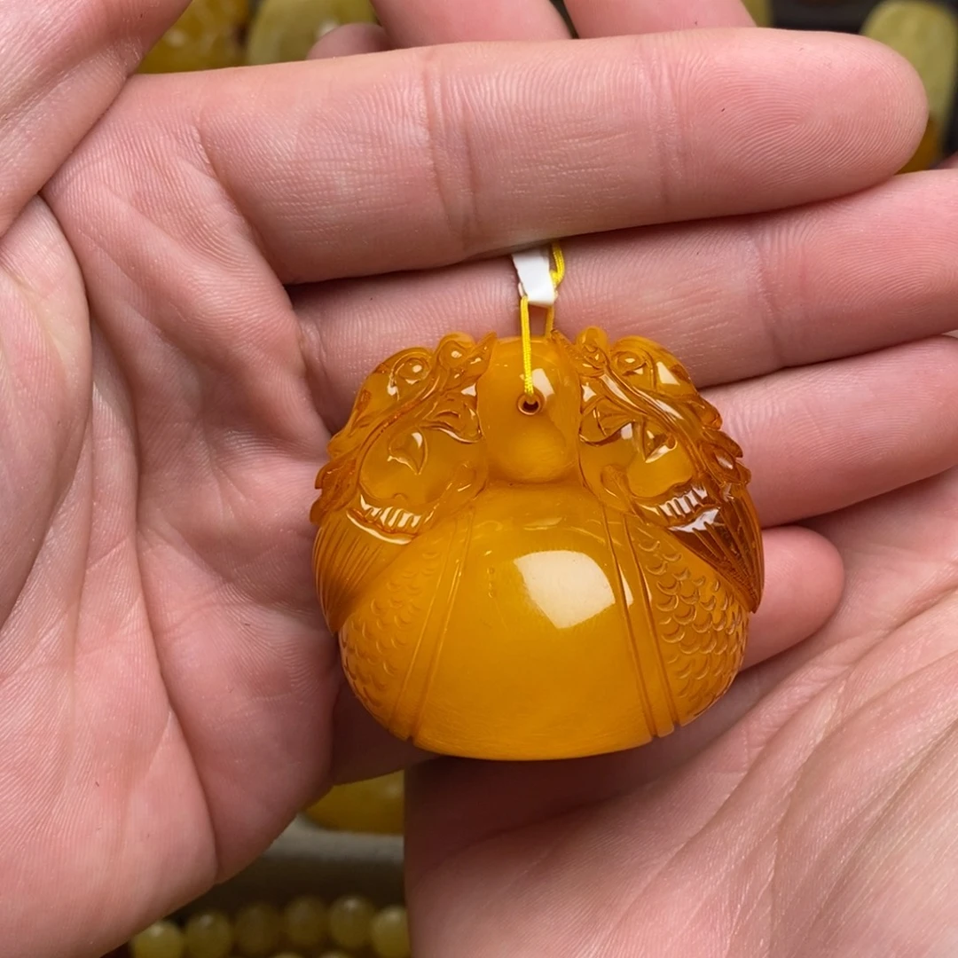 琥珀未镶嵌裸石蜜蜡