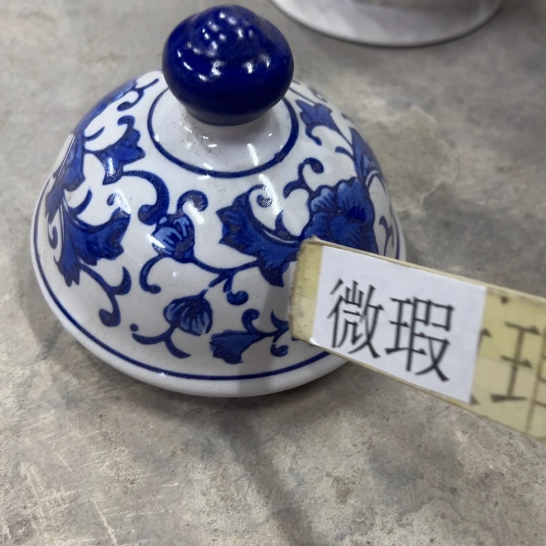 巴***木微瑕青花瓷器值得厚爱