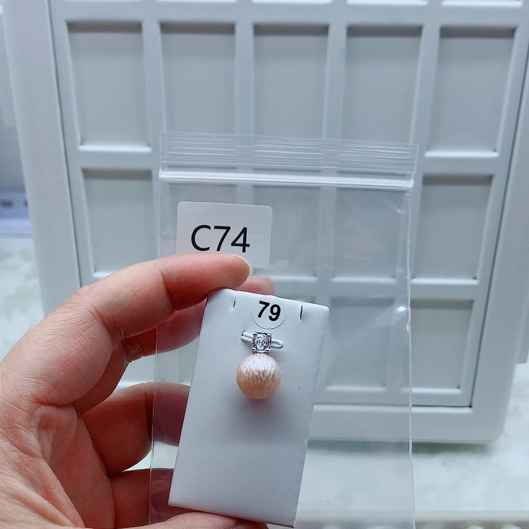 淡水珍珠合金吊坠(不含链)