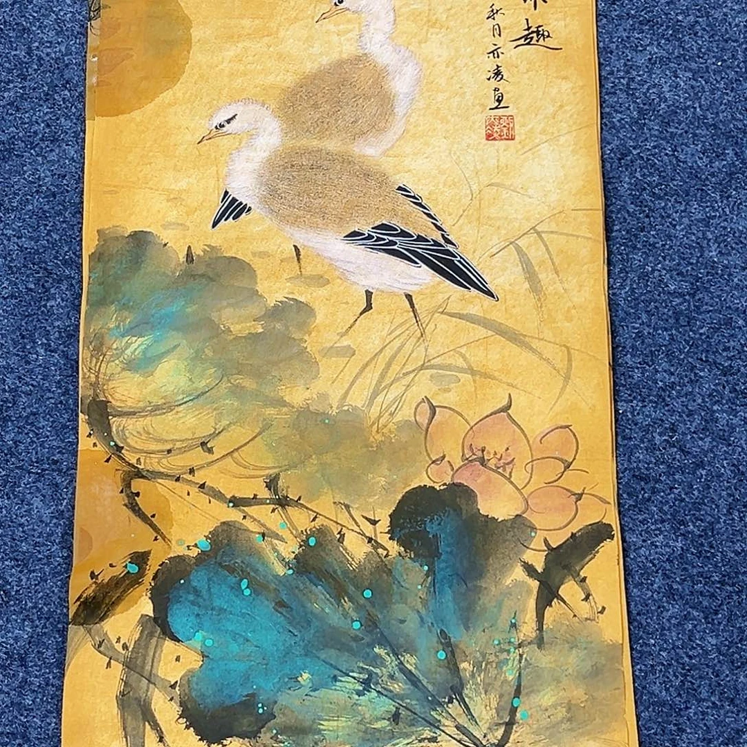 国画事事顺心如意万事如意