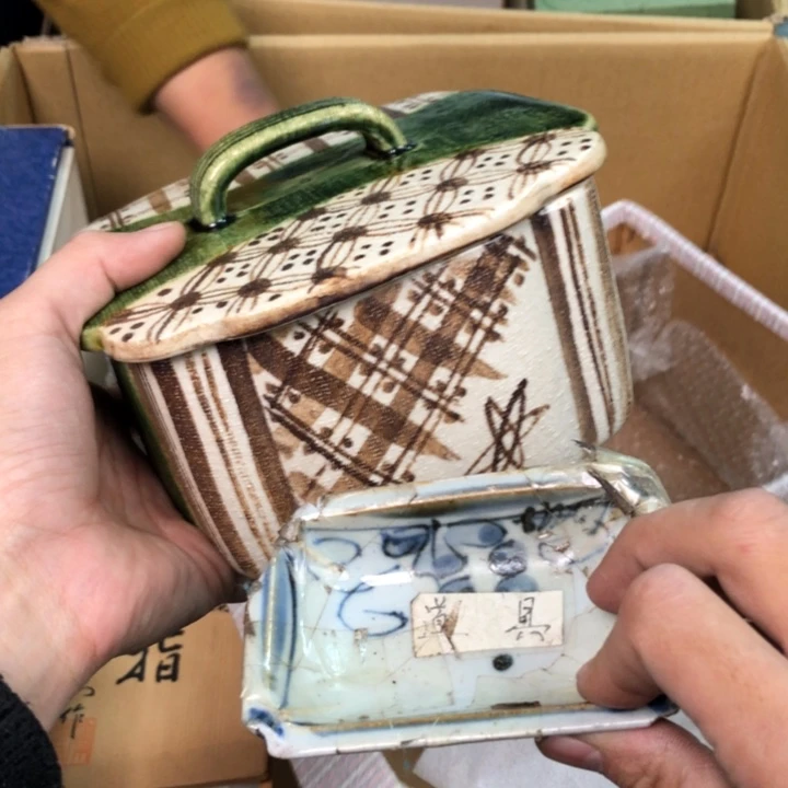 陶瓷孤品单件车里拍