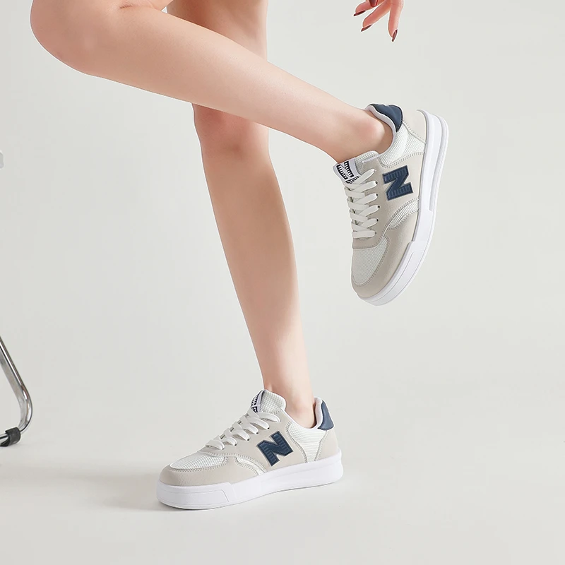 正品新百伦青少年夏款鞋子新款简约运动休闲鞋阿甘小白鞋运动板鞋
