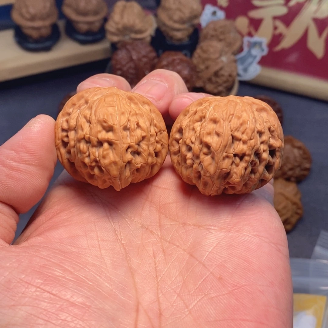 文玩核桃把件玩家必备系列38尺磨盘