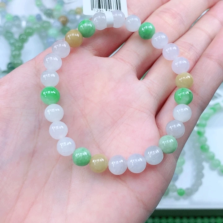 未镶嵌手链翡翠翡翠