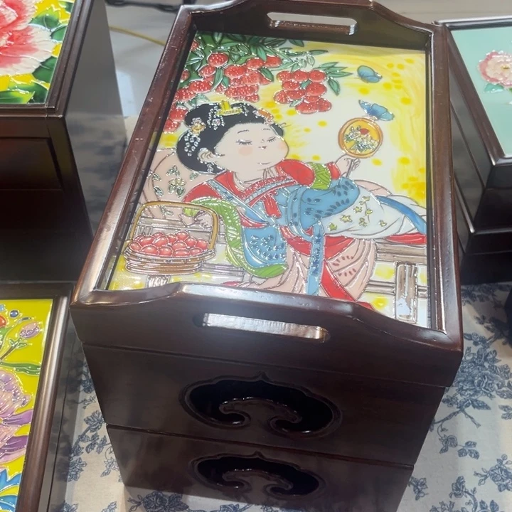 加大款瓷板画艺术作品