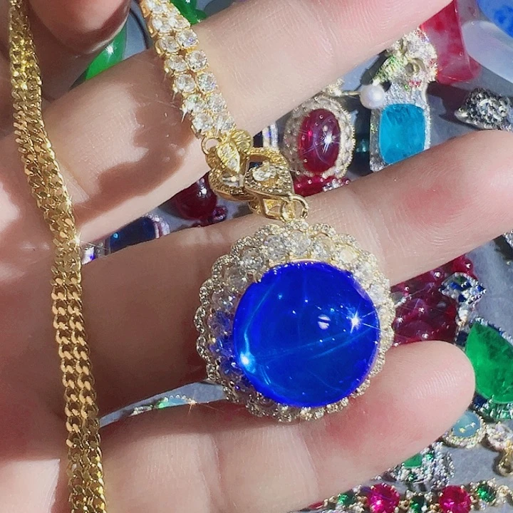 非金属红色满钻镶嵌