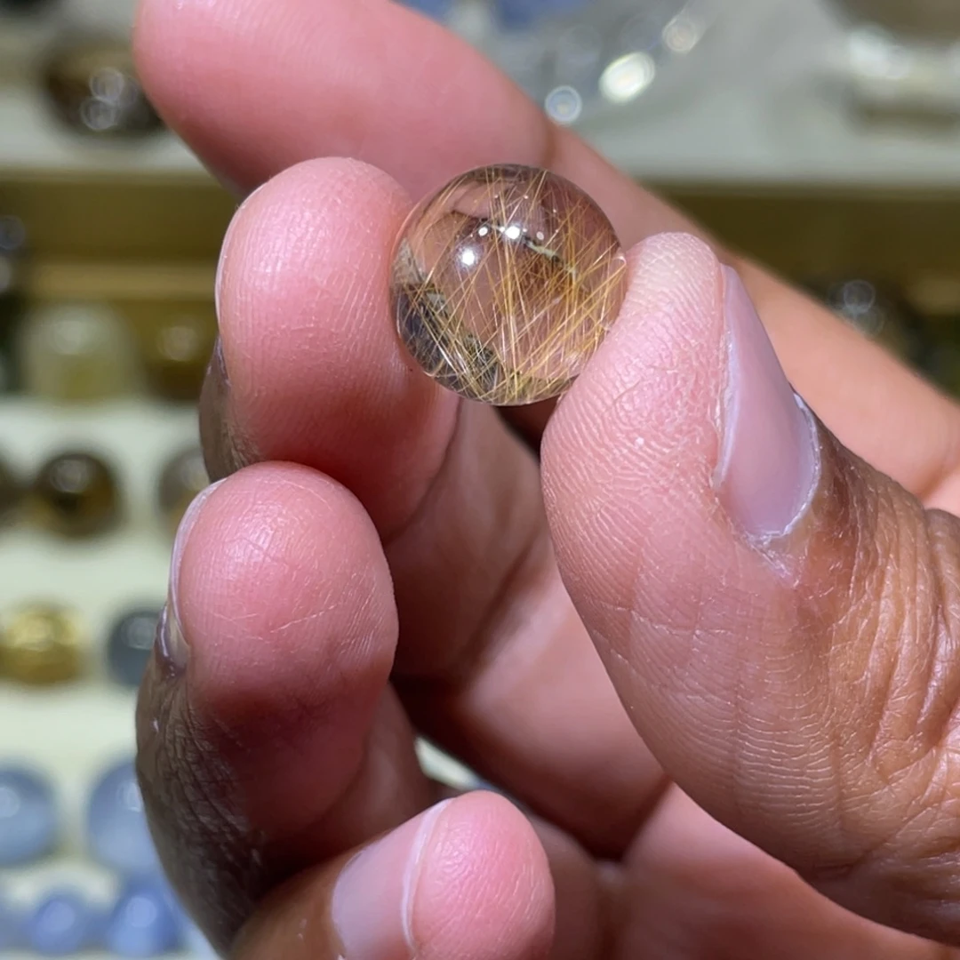 水晶未镶嵌珠宝半成品