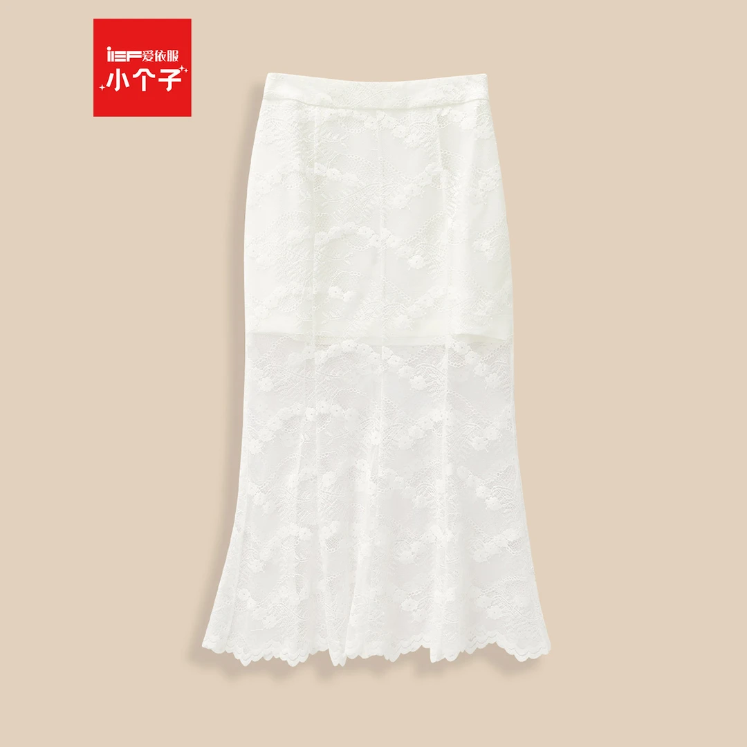 IEF/爱依服2025夏季新款蕾丝千金少女月光温柔气质半身女长包裙